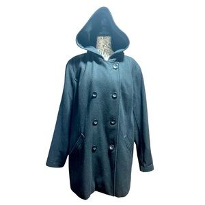 New York Classics Wool Pea Coat size 18W